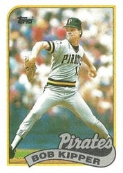 1989 Topps Base Set Bob Kipper #114 card