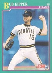 1991 Score Base Set Bob Kipper #646 card