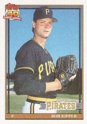 1991 Topps Base Set Bob Kipper #551 card