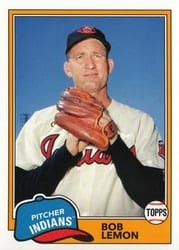 2018 Topps Archives Base Set Bob Lemon #295 card