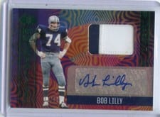 2021 Panini Illusions Immortalized Jersey Autographs Bob Lilly #IJ-BL card