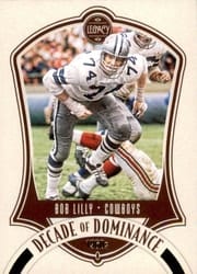 2021 Panini Legacy Decade of Dominance Bob Lilly #DD-2 card