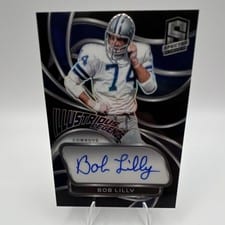 2024 Panini Spectra Illustrious Legends Autographs Bob Lilly #IL-BLY card