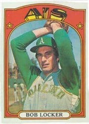 1972 Topps Base Set Bob Locker #537 card