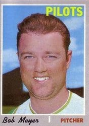1970 Topps Base Set Bob Meyer #667 card