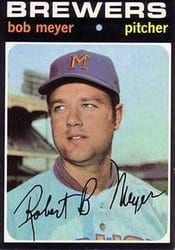 1971 Topps Base Set Bob Meyer #456 card