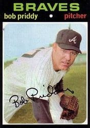 1971 Topps Base Set Bob Priddy #147 card