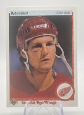 1990 Upper Deck Bob Probert #448 card