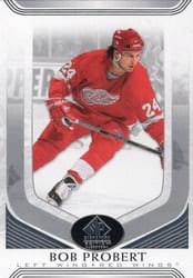 2020-21 SP Signature Edition Legends Base Set Bob Probert #33 card