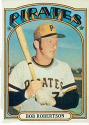 1972 Topps Base Set Bob Robertson #429 card