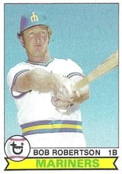 1979 Topps Base Set Bob Robertson #312 card