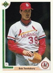 1991 Upper Deck Base Set Bob Tewksbury #630 card