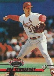1993 Stadium Club Base Set Bob Tewksbury #341 card