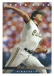 1993 Upper Deck Base Set Bob Walk #78 card