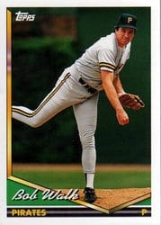 1994 Topps Base Set Bob Walk #434 card