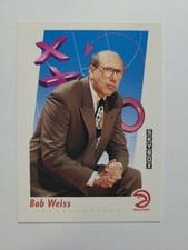 1991-92 SkyBox Base Set Bob Weiss #378 card