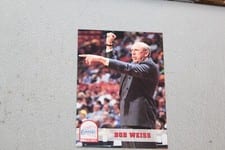 1993-94 Hoops Base Set Bob Weiss #241 card