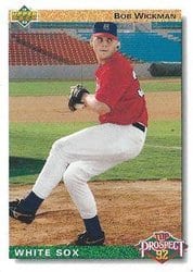 1992 Upper Deck Base Set Bob Wickman #76 card