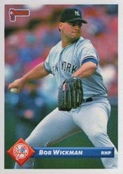 1993 Donruss Base Set Bob Wickman #417 card