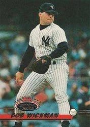 1993 Stadium Club Base Set Bob Wickman #53 card