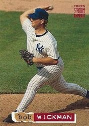 1994 Stadium Club Base Set Bob Wickman #494 card