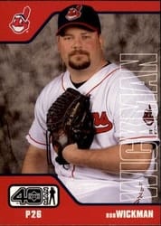2002 Upper Deck 40-Man Base Set Bob Wickman #138 card