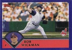 2003 Topps Base Set Bob Wickman #136 card