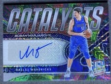 2021-22 Panini Spectra Catalysts Signatures Boban Marjanovic #CAS-BOB card