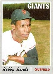 1970 Topps Base Set Bobby Bonds #425 card