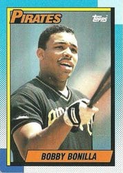 1990 Topps Base Set Bobby Bonilla #273 card