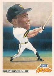 1991 Score Base Set Bobby Bonilla #670 card