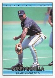 1992 Donruss Base Set Bobby Bonilla #610 card