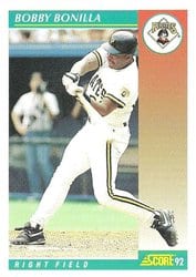 1992 Score Base Set Bobby Bonilla #225 card