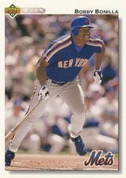 1992 Upper Deck Base Set Bobby Bonilla #755 card