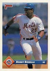 1993 Donruss Base Set Bobby Bonilla #594 card