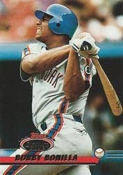 1993 Stadium Club Base Set Bobby Bonilla #163 card