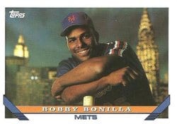 1993 Topps Base Set Bobby Bonilla #52 card