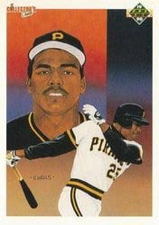 1990 Upper Deck Base Set Bobby Bonilla / Pittsburgh Pirates #16 card