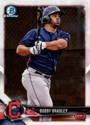 2018 Bowman Chrome Prospects Bobby Bradley #BCP24 card