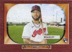 2020 Topps Archives 1955 Bowman Archives Bobby Bradley #B55-16 card