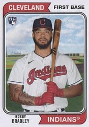 2020 Topps Archives Base Set Bobby Bradley #126 card
