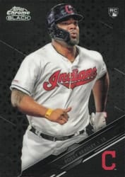 2020 Topps Chrome Black Base Set Bobby Bradley #47 card