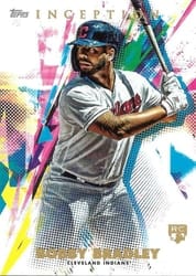 2020 Topps Inception Base Set Bobby Bradley #36 card