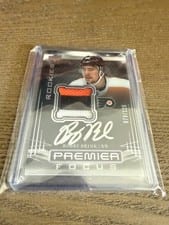 2022-23 Upper Deck Premier Premier Focus Rookies Autograph Patch Bobby Brink #PFPR-BB card