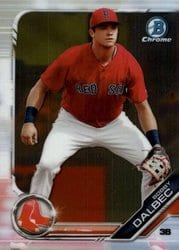 2019 Bowman Chrome Prospects Bobby Dalbec #BCP-154 card