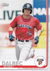 2019 Topps Pro Debut Base Set Bobby Dalbec #56 card