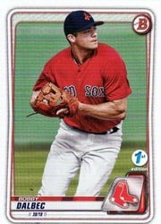 2020 Bowman 1st Edition Base Set Bobby Dalbec #BFE-86 card