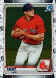 2020 Bowman Chrome Prospects Bobby Dalbec #BCP-86 card