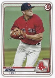 2020 Bowman Prospects Bobby Dalbec #BP-86 card