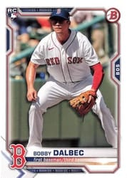 2021 Bowman Base Set Bobby Dalbec #26 card